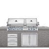 Napoleon Prestige BIPRO 825 stainless steel built-in (includes rotisserie spit)
