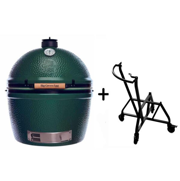 Big Green Egg XXL + Geintegreerd onderstel met Nest Handler