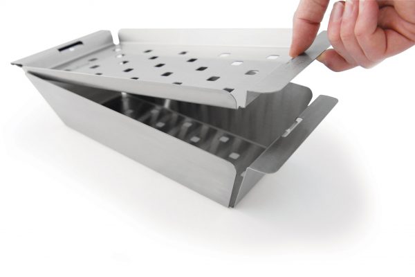 Broil King smalle RVS Wok geperforeerd