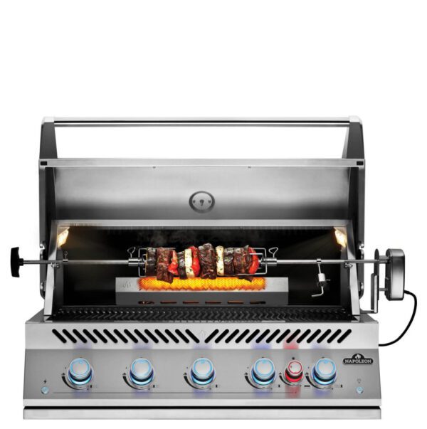 Napoleon 700-Series 38 inch RVS inbouw (incl. draaispit)