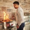 Napoleon 700-Series built-in SIZZLE ZONE™ large 18-inch