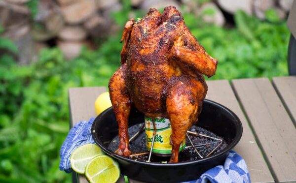 Big Green Egg Beer Can Chicken Chicken Holder