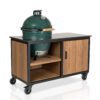 Big Green Egg Large + Fraaii Tafel Staal Fraké Storage