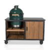 Big Green Egg Large + Fraaii Tafel Staal Fraké Storage