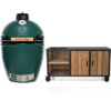 Big Green Egg Large + Fraaii Tafel Staal Fraké Inferno