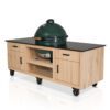 Big Green Egg XL + Fraaii Tafel Eikenhout Classic Long II