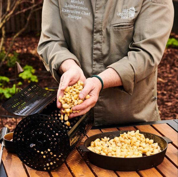 Big Green Egg Tumbler Basket for Rotisserie