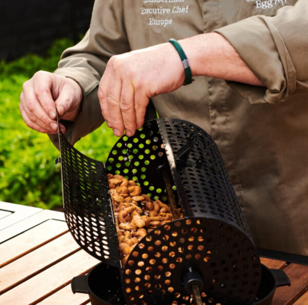 Big Green Egg Tumbler Basket for Rotisserie