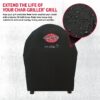 Afdekhoes Char-Griller Akorn® Junior 14 Inch Kamado Houtskool BBQ
