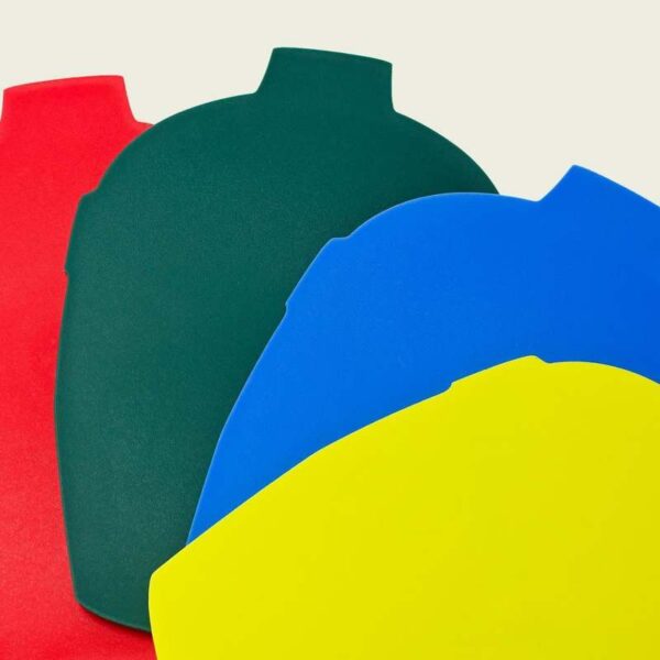 Big Green Egg cutting boards with holder (4 pieces)