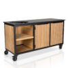 Fraaii Tafel Bamboo Natural Rhombus Inferno