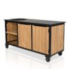 Fraaii Tafel Bamboo Natural Rhombus Inferno
