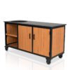 Fraaii Tafel Bamboo Teak Oil Inferno