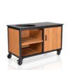 Fraaii Tafel Bamboo Teak Oil Storage