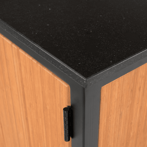 Fraaii Tafel Bamboo Teak Oil Storage