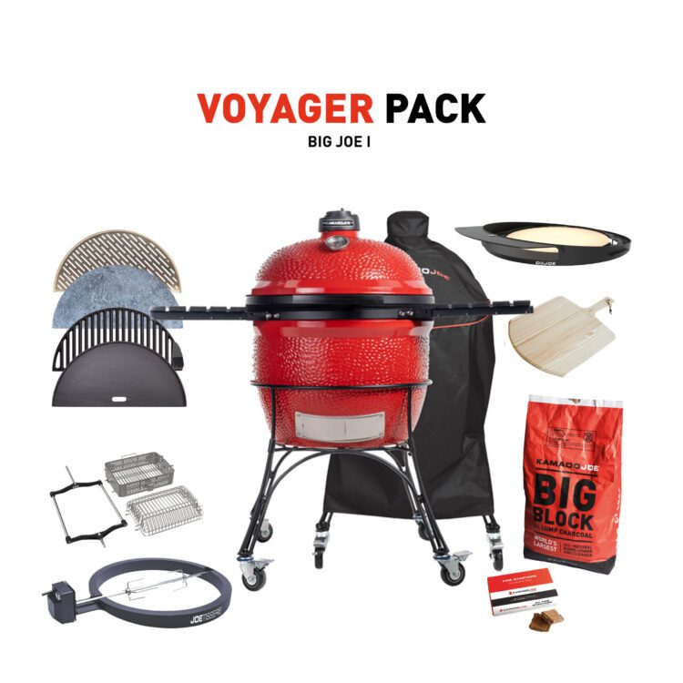 Kamado Joe Big Joe 1 met Voyager Pack
