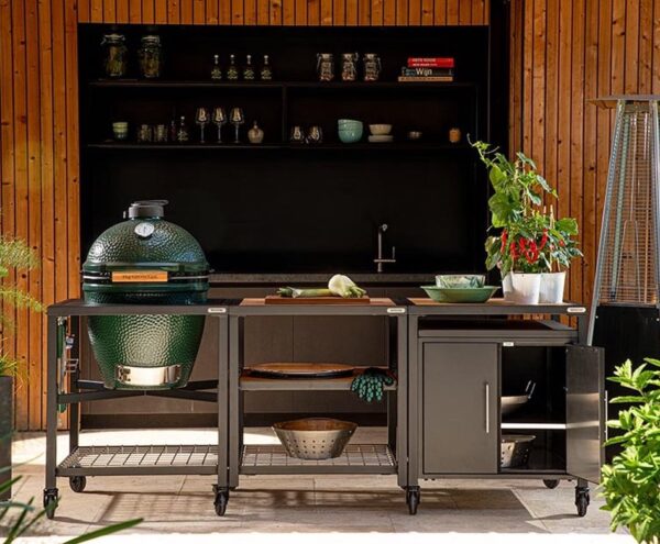 Big Green Egg Medium + Modulair tafelsysteem SET 4