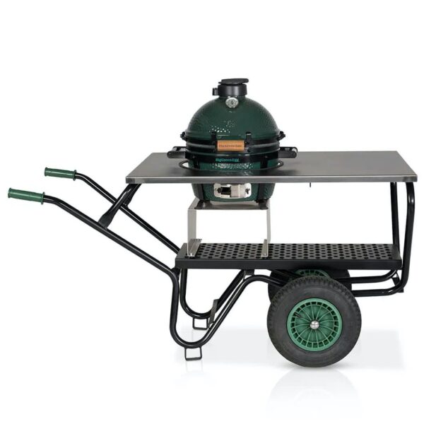 Big Green EggMover MiniMax + Stainless Steel Worktop
