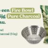 Big Green Egg Fire Bowl MiniMax + Gratis zak Pure Charcoal 9 kg