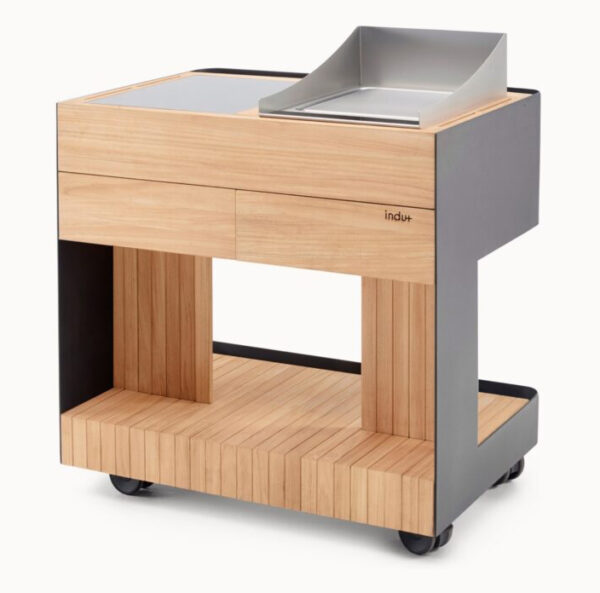 Indu+ Intas trolley - zwart (zelf configureren)