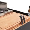 Indu+ Bilba trolley met Gasgrill - zwart