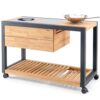 Indu+ Arvid trolley met Wok & Multiflex - zwart