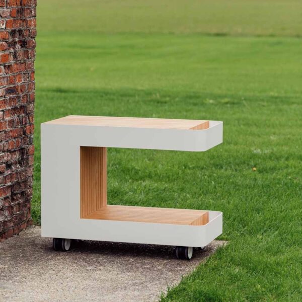 Indu+ Onyx trolley - wit